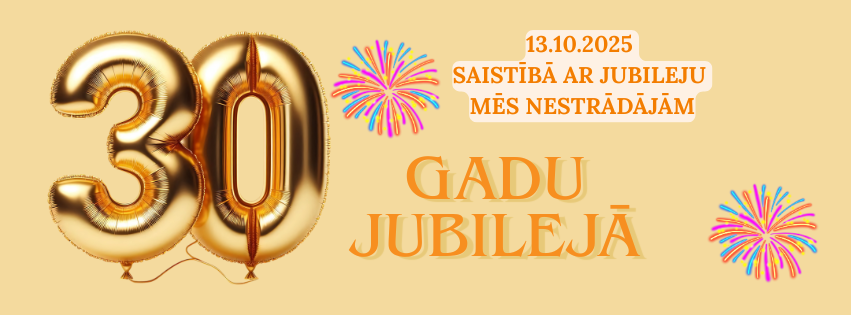 Cienījamie klienti! Informējam Jūs par mūsu biroja darba laiku: 13.10.2025 brīvdiena
